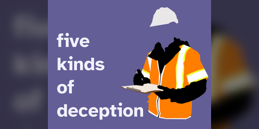 Cover image for Five Kinds of Deception