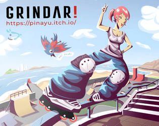 Grindar!   - ¡Un juego de rol de grindar con patines en una tarjeta de visita! 