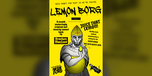 Cover image for LEMON BORG: a citrussy game of violence