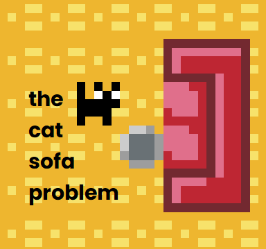 Cover image for The Cat Sofa Problem