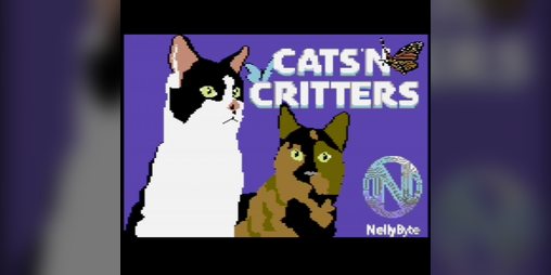 Cover image for Cats 'n Critters (C64)
