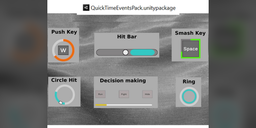 Cover image for Quick Time Events Pack for Unity