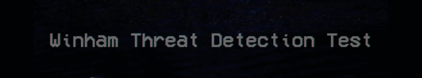 Winham Threat Detection Test: DEMO