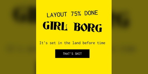 Cover image for GIRLBORG