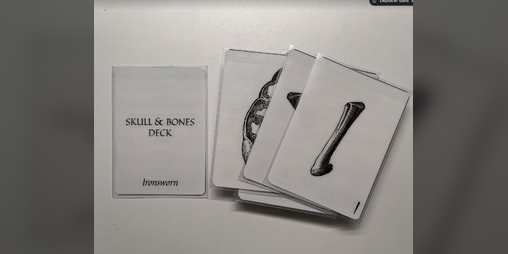 Cover image for Skull & Bones Deck for Ironsworn