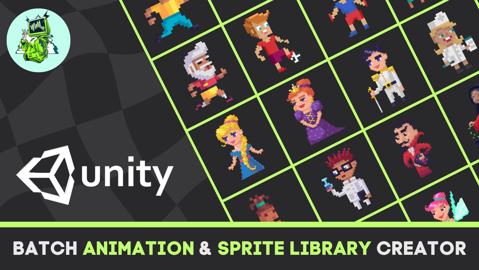 SpriterNator: Batch Sprite Animation and Library Tool for Unity