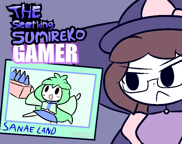 Cover image for The Seething Sumireko Gamer plays Sanae Land