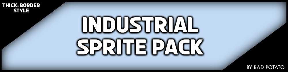 Thick-Border Industrial Sprite Pack