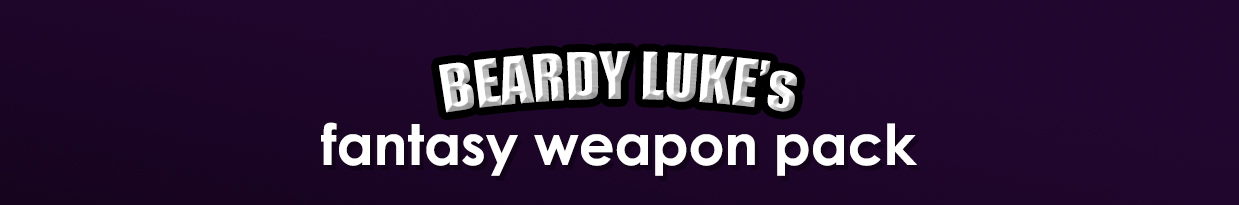 Beardy Luke's Fantasy Weapons Pack