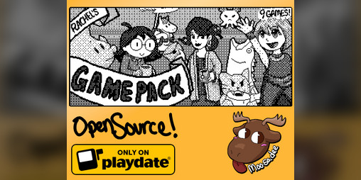 Cover image for Rachel's Game Pack (for Playdate)