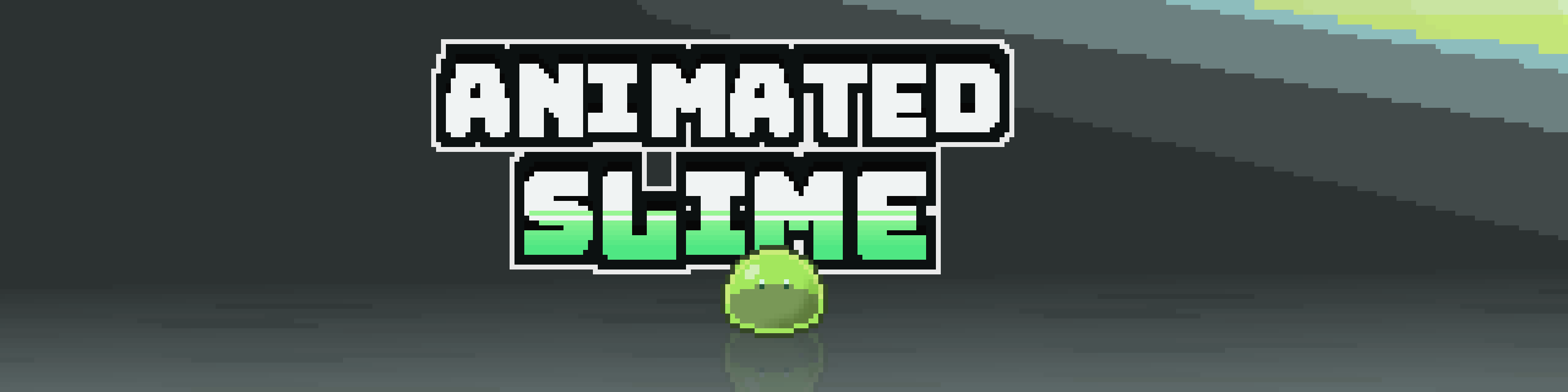 Animated Enemy Basic Slime 8 anims