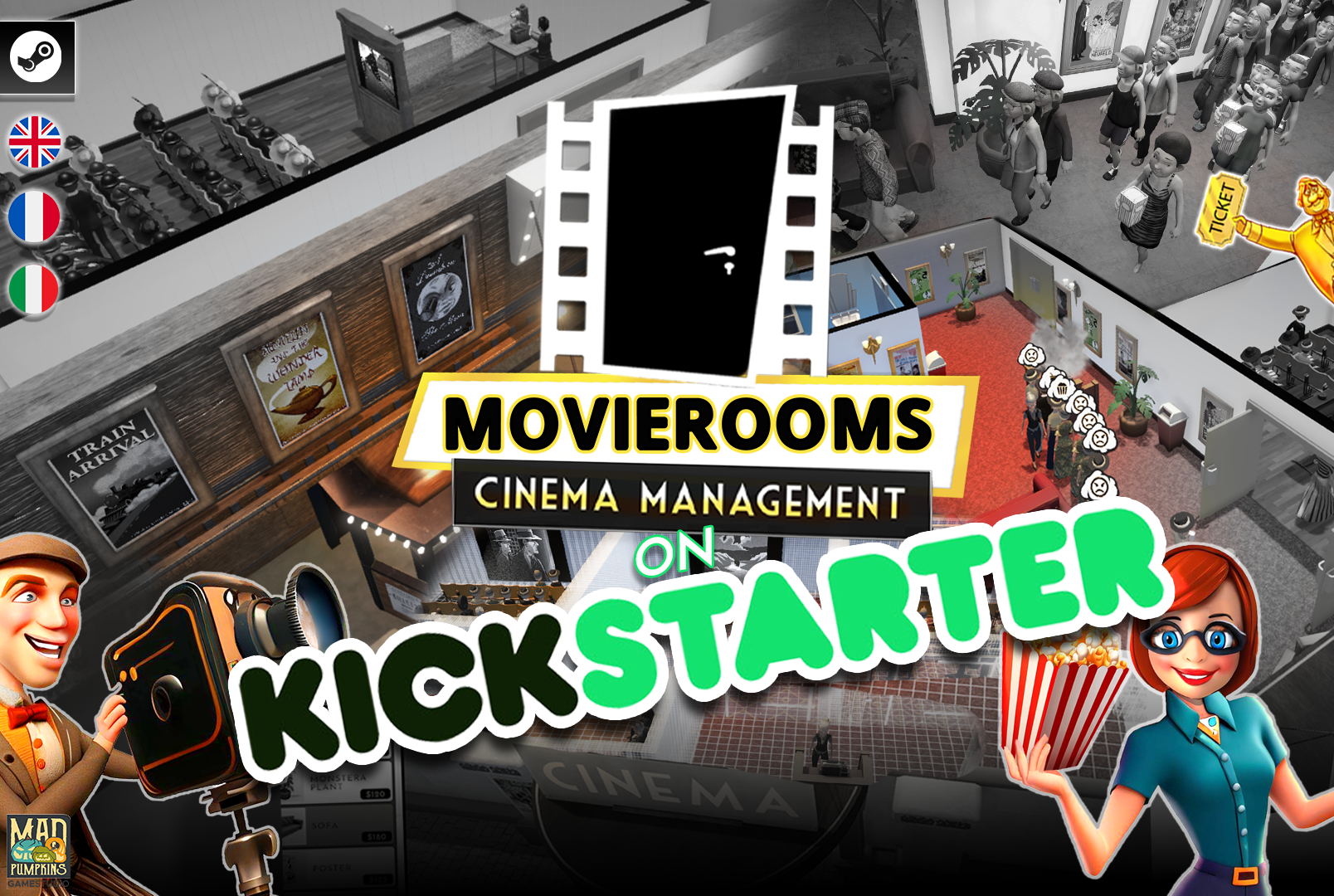 Movierooms - Kickstarter Demo