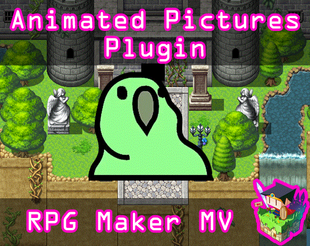 Animated Pictures plugin for RPG Maker MV by Olivia