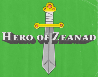 Hero of Zeanad   - Scan of the manual for the GameKid game Hero of Zeanad 