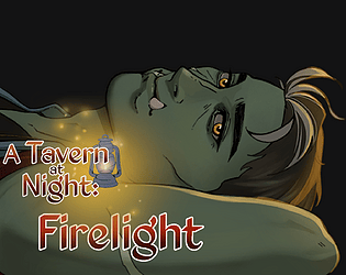 A Tavern at Night: Firelight