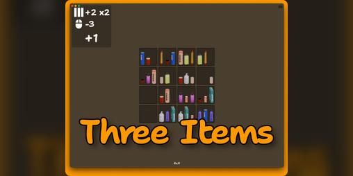 Cover image for Three Items