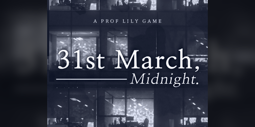 Cover image for 31st March, Midnight.