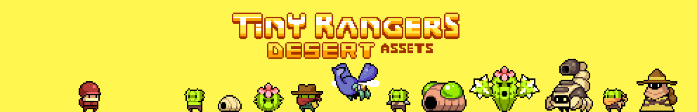 Tiny Rangers : Desert Assets