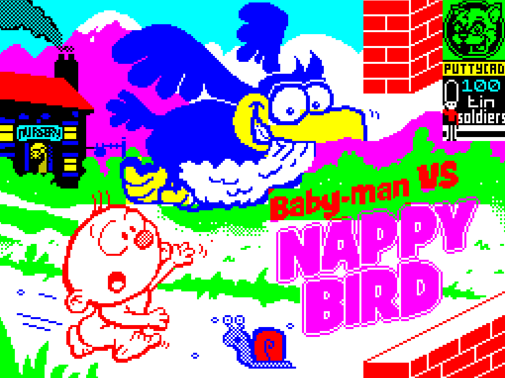 Babyman VS Nappy Bird ZX by PuttyCAD, tinsoldier