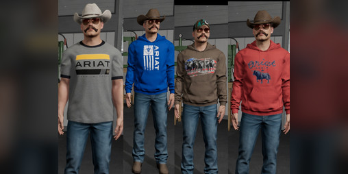Cover image for Ariat themed clothing pack