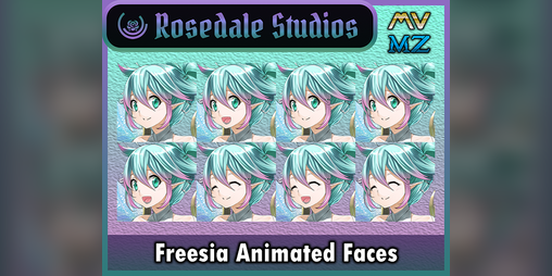 Cover image for Freesia Animated Faces[MV-MZ]