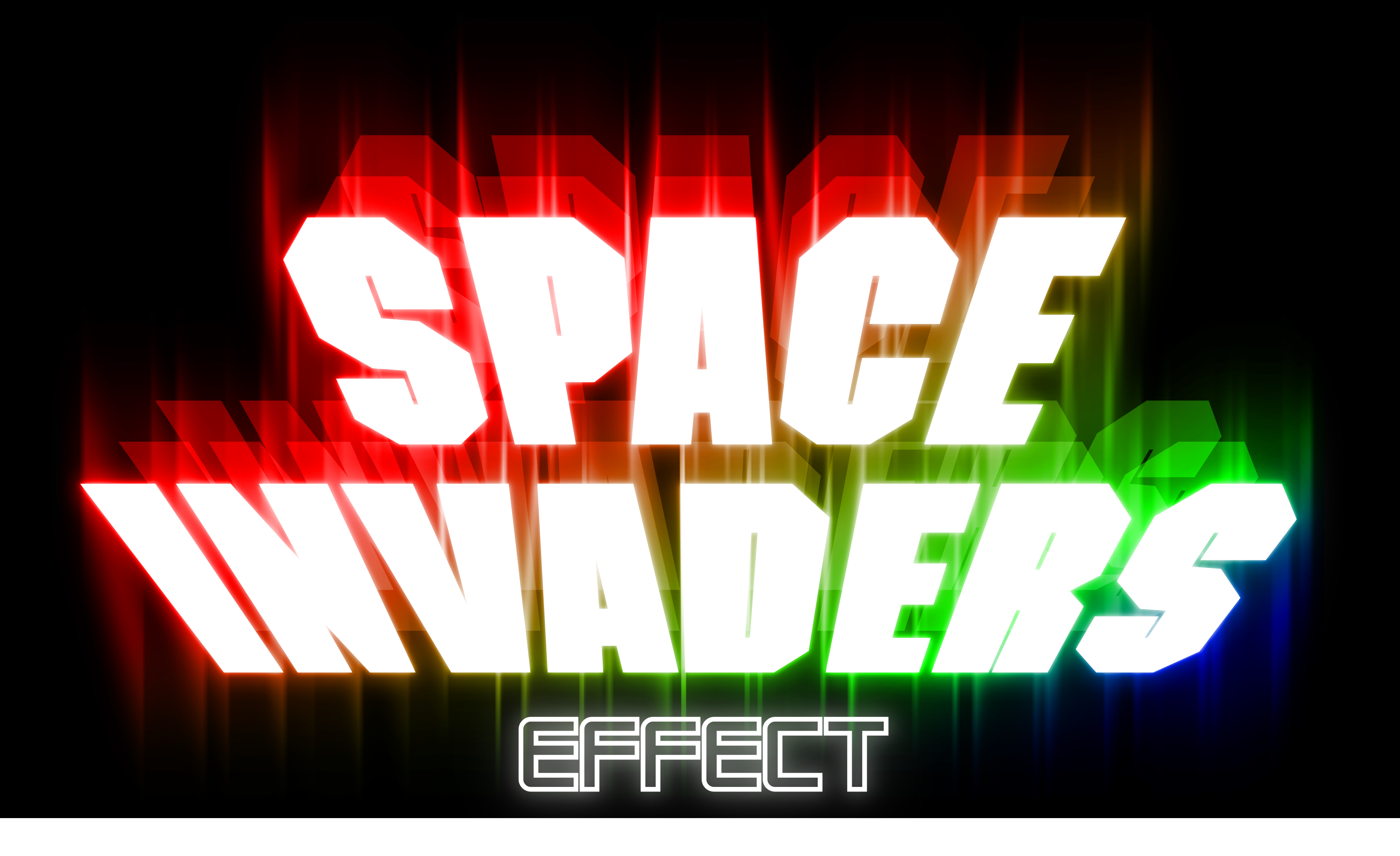 Space Invaders Effect