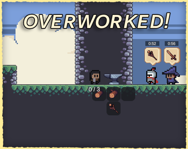 Cover image for Overworked!