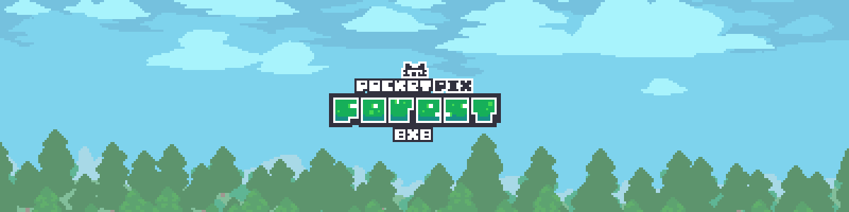 Pocket Pix - Forest Platformer Asset Pack 8x8