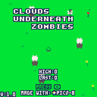 Clouds Underneath Zombies