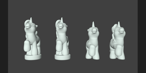 Cover image for My Little Pony 3D Unicorn Pony Replica (Mimic Pose)