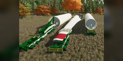 Cover image for FS22 Trail King Double Schnable Trailer v1.1.0.4