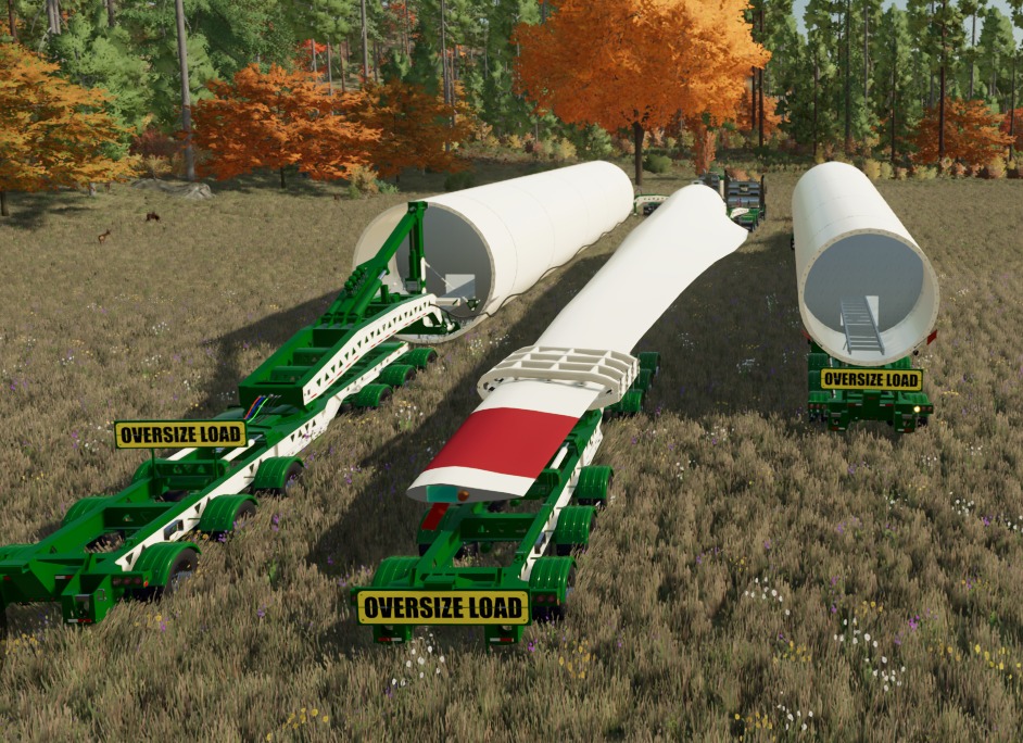 FS22 Trail King Double Schnable Trailer v1.1.0.4 by Critical Lift and ...