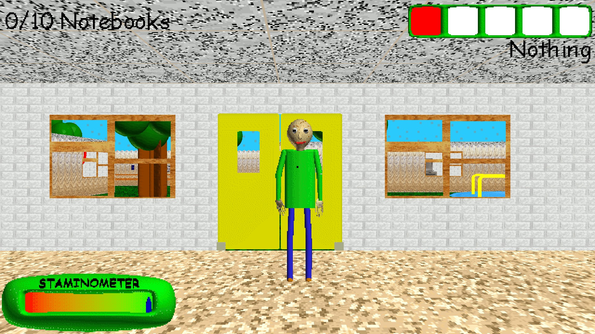 Floor 1 Uploaded! - BB+ Baldi's Character Frenzy! by Baldloon_Gaming