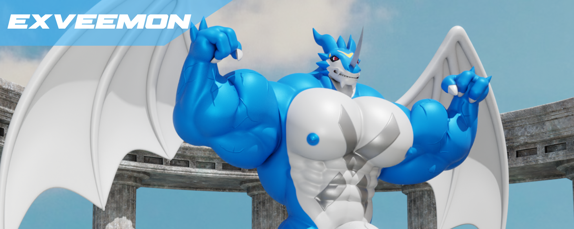 Exveemon 3D Model