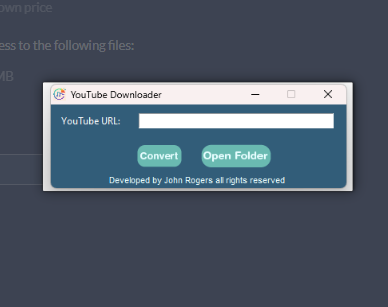 Youtube Downloader by Willisthehy