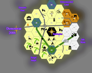 Demon War 2006   - A hexcrawl near Psychoplex 