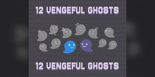 Cover image for 12 Vengeful Ghosts