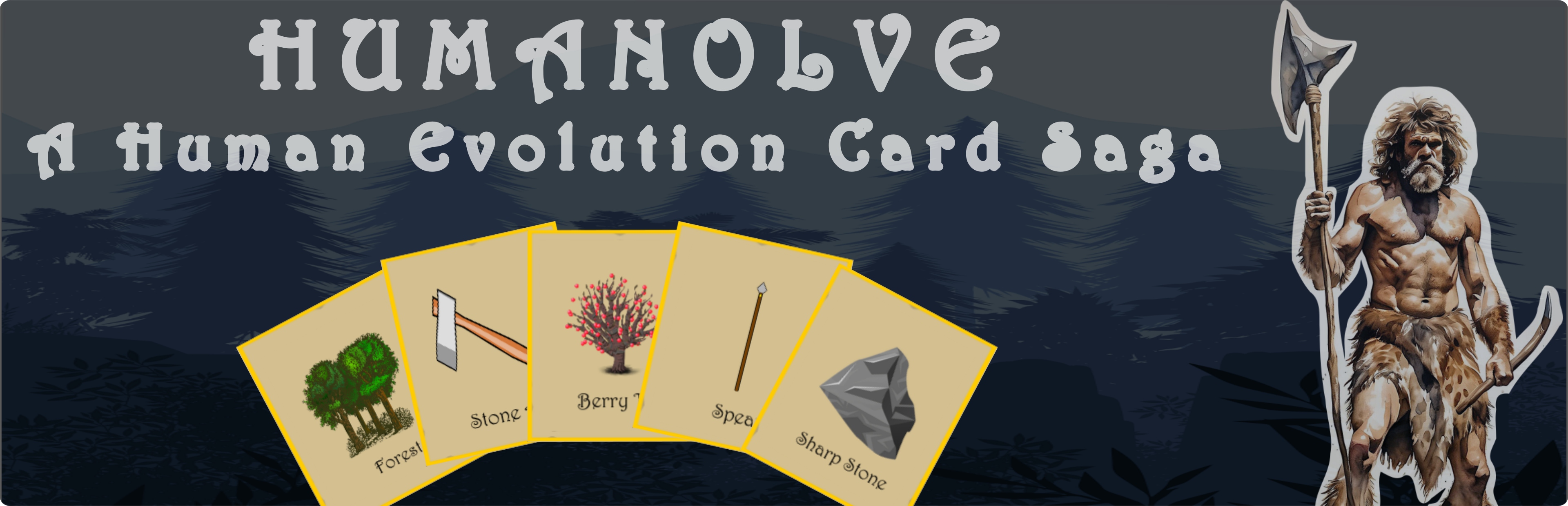 Humanolve: A Human Evolution Card Saga