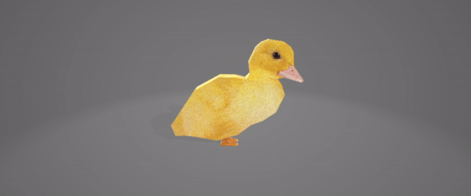 PSX style Baby Duck Model