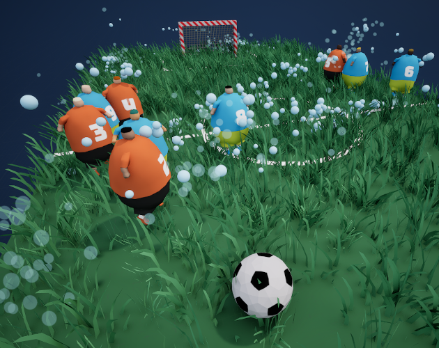Sprinkler Lawn Soccer