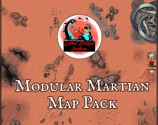 Modular Martian - Sci-fi BattleMap Pack  