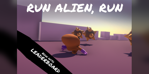 Cover image for Run Alien, Run!