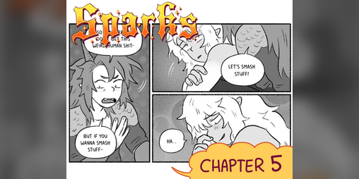 Cover image for Sparks Chapter 5