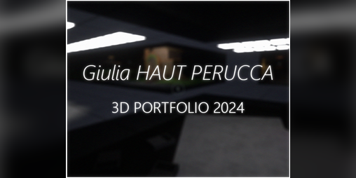 Cover image for Portfolio—3D