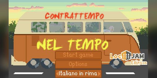 Cover image for Contrattempo nel tempo - Rhymed Italian version