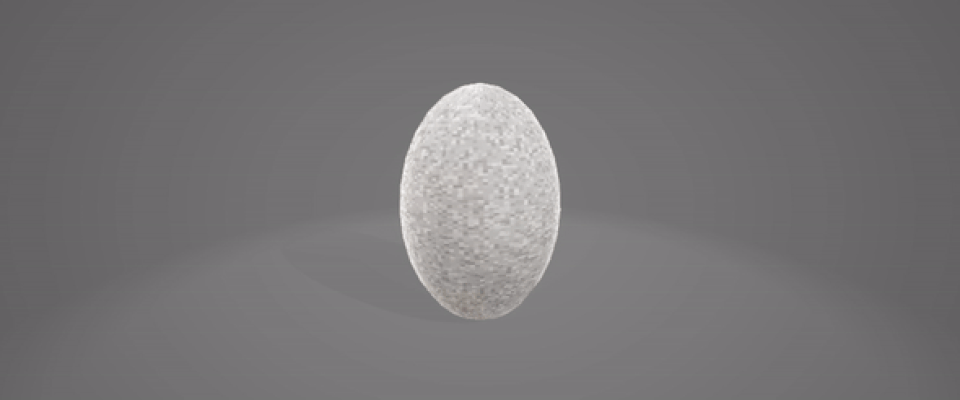 PSX style Egg Model