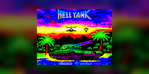 Cover image for Helltank - zx spectrum 128