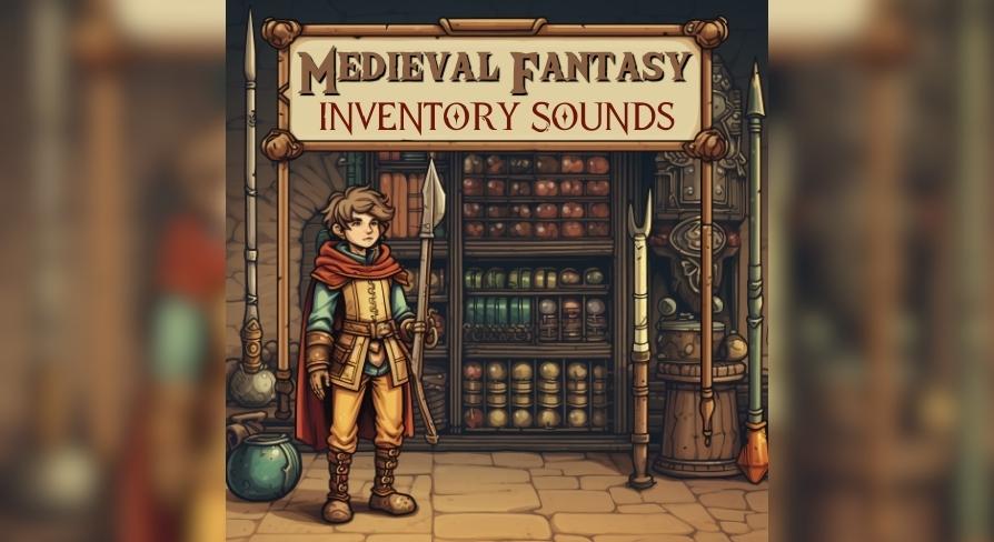 Medieval fantasy inventory item  sounds