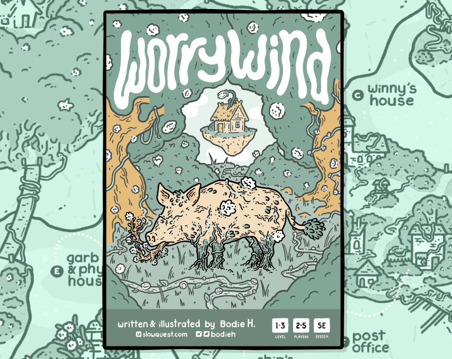 Cover image for Worrywind