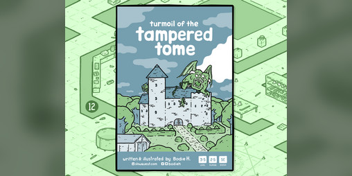 Cover image for Turmoil of the Tampered Tome